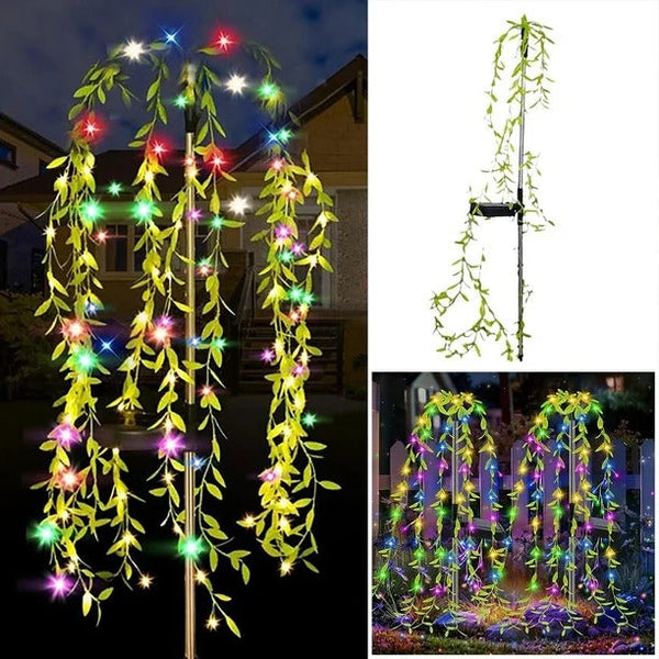 Vibrant 4-Piece Garden Solar Lights