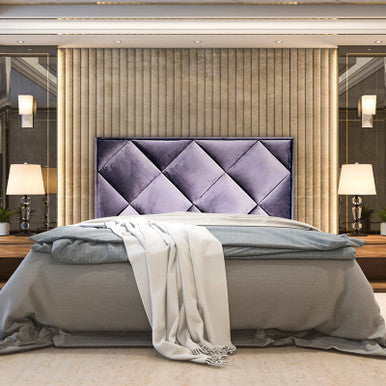 PrimeNest Alina Luxurious Velvet Headboard