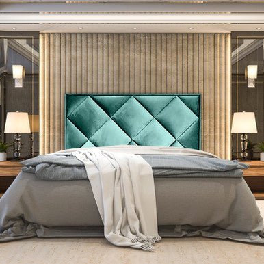 PrimeNest Alina Luxurious Velvet Headboard