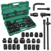 26pcs Heavy Duty 3/4" Drive Socket Set - Mega Cart