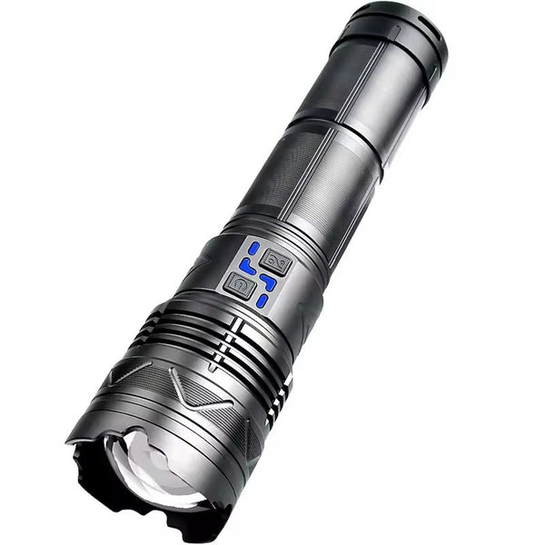 Tactical LED Flashlight with USB Charging - Mega Cart