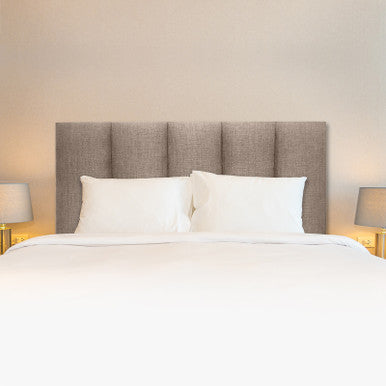 Elegant PrimeNest Juno Headboard - Modern Fabric Design