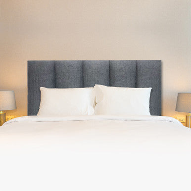 Elegant PrimeNest Juno Headboard - Modern Fabric Design