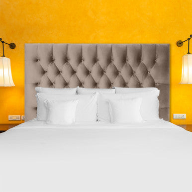 PrimeNest Livia Deluxe Velvet Headboard