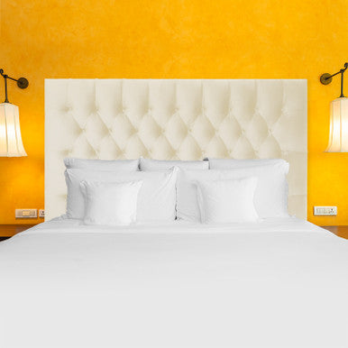 PrimeNest Livia Deluxe Velvet Headboard