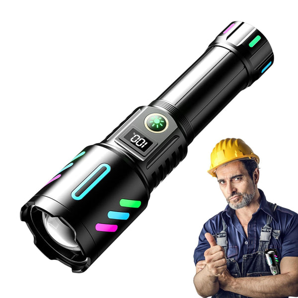 Mini Rechargeable Flashlight with Bright Beam - Mega Cart