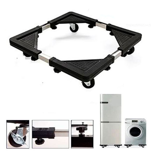 Moveable Appliance Base with Adjustable Frame