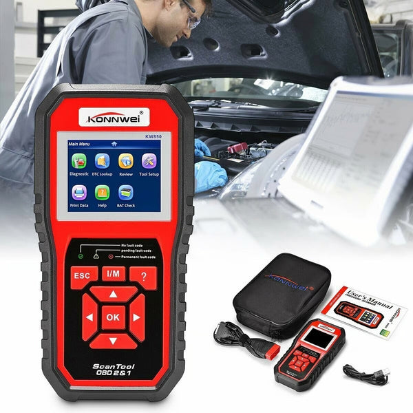 KW850 Car Diagnostic Scanner Tool - Mega Cart