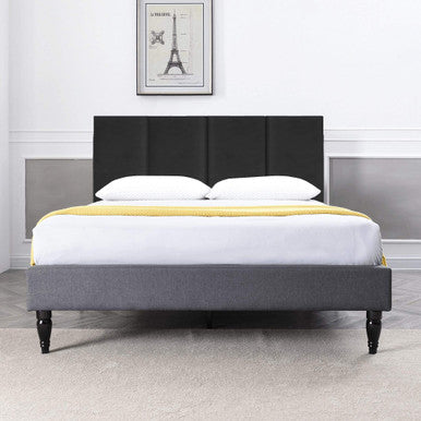 PrimeNest Grace Suede Headboard - For Modern Bedrooms