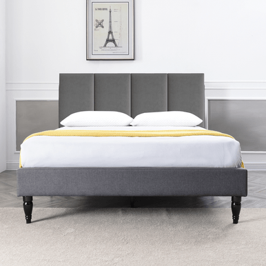 PrimeNest Grace Suede Headboard - For Modern Bedrooms