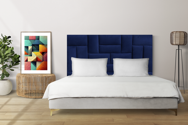 PrimeNest Harmony - Stylish Velvet Headboard for Modern Bedrooms