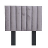 PrimeNest Harper Stylish Velvet Headboard - Contemporary Bedroom Elegance