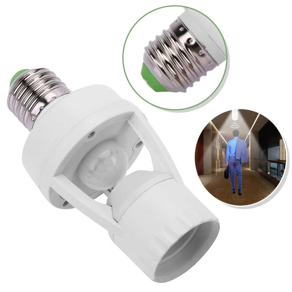 E27 Auto Sensor Light Socket
