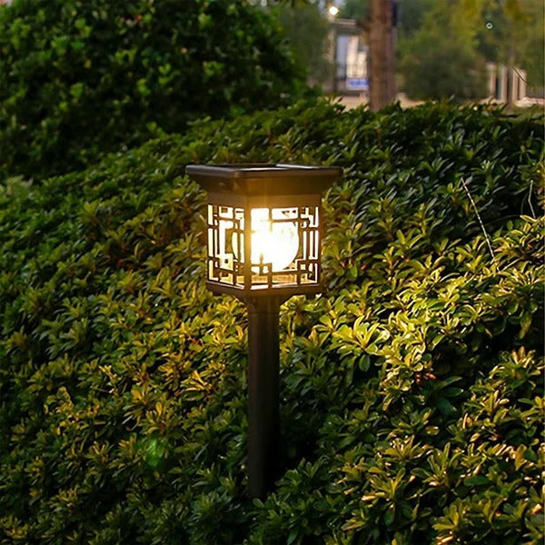 2-Pack Solar Garden Lights for Outdoors