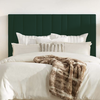 PrimeNest Elara Velvet Headboard - Contemporary Bedroom Elegance