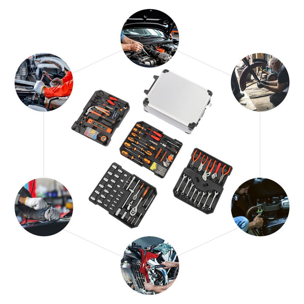 187pc Tool Set with Trolley Case