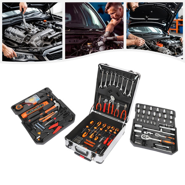 187pc Tool Set with Trolley Case