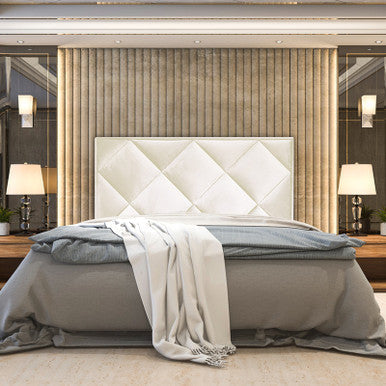 PrimeNest Alina Luxurious Velvet Headboard