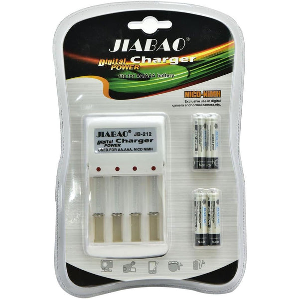 Rechargeable Battery Kit AA/AAA Charger - Mega Cart