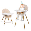 Adjustable Baby Dining High Chair with Safety Harness - Mega Cart