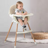 Adjustable Baby Dining High Chair with Safety Harness - Mega Cart