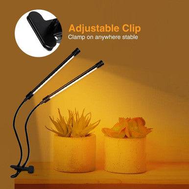 Adjustable USB Clip Desk Lamp for Plants - 10W LED 360° Rotation - Mega Cart
