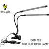 Adjustable USB Clip Desk Lamp for Plants - 10W LED 360° Rotation - Mega Cart