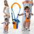 Baby Moon Walker Bouncer - Safe Walking Aid for Infants - Mega Cart