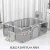 Baby Playpen With Basketball Hoop - Mega Cart
