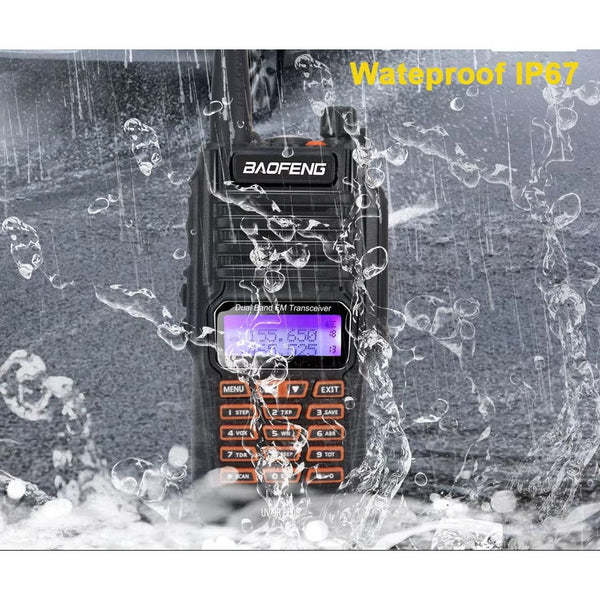 UV-9R Baofeng Waterproof Ham Two-Way Radio with FM - Mega Cart