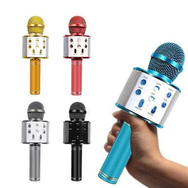 Bluetooth Wireless Karaoke Microphone with HiFi Speaker - Mega Cart