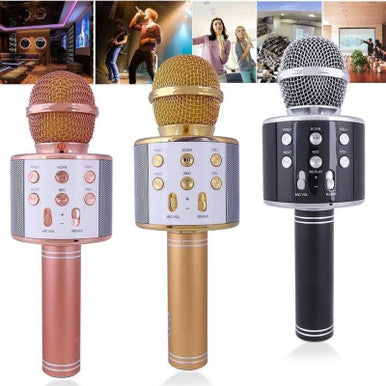 Bluetooth Wireless Karaoke Microphone with HiFi Speaker - Mega Cart