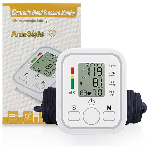 Arm Style Digital Blood Pressure Monitor