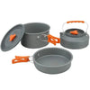 Camping Cooking Set with Kettle - Mega Cart