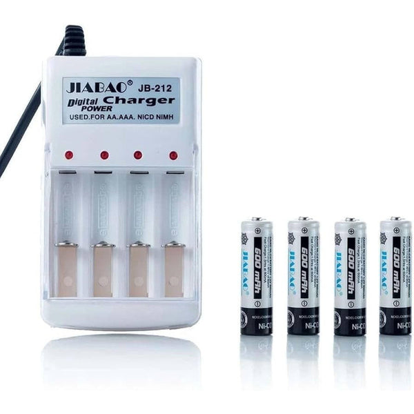 Rechargeable Battery Kit AA/AAA Charger - Mega Cart