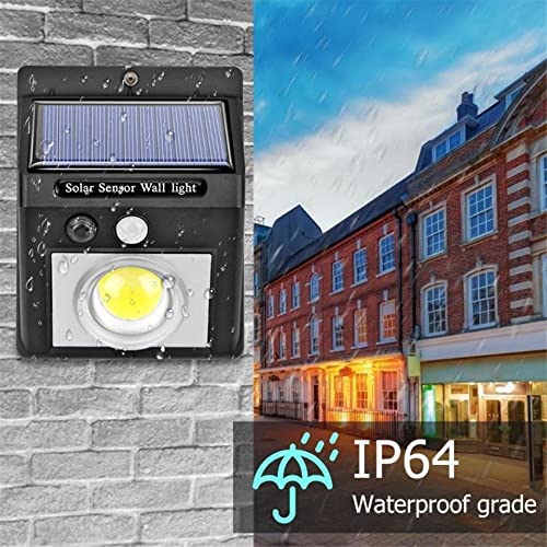 COB Solar Powered Wall Light - Mega Cart