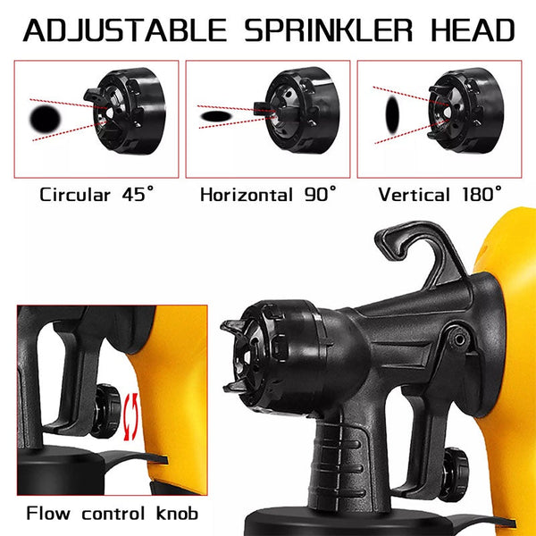 Compact 800ML Electric Paint Sprayer Gun - Mega Cart