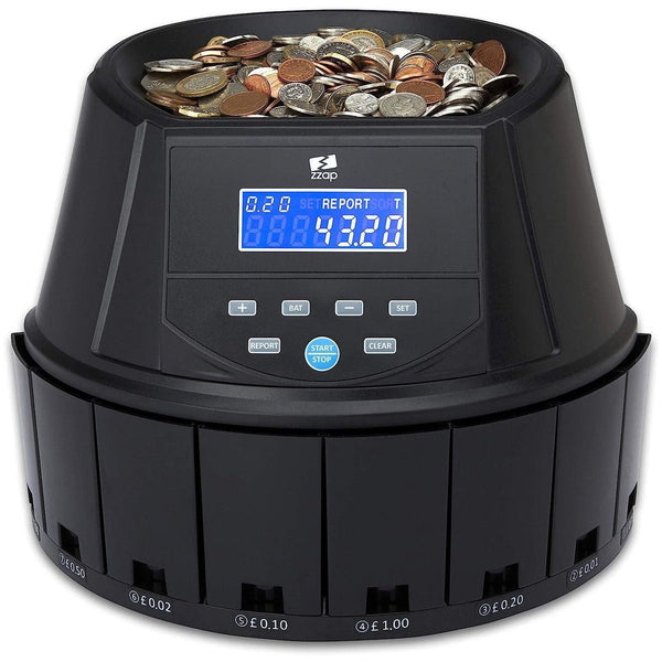 Compact Automatic Coin Sorting Machine - Mega Cart