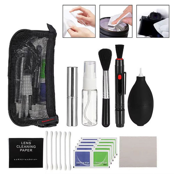 Compact Camera Cleaning Kit and Pouch - Mega Cart