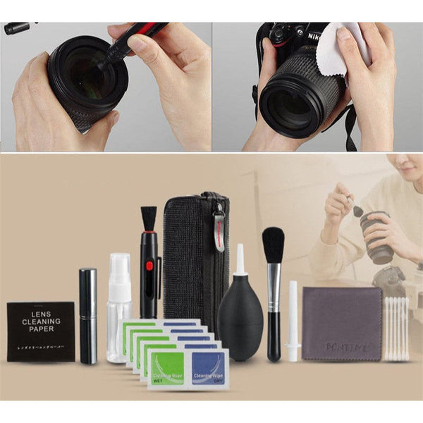 Compact Camera Cleaning Kit and Pouch - Mega Cart