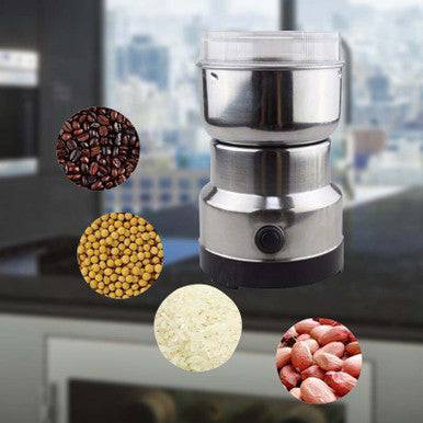 Compact Electric Coffee Grinder - Stainless Steel, 150W Power - Mega Cart