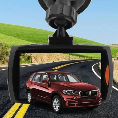 Compact Full HD 1080P Dash Cam with Wide-Angle Lens & G-Sensor - Mega Cart