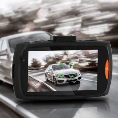 Compact Full HD 1080P Dash Cam with Wide-Angle Lens & G-Sensor - Mega Cart