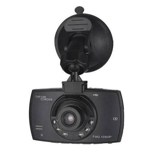 Compact Full HD 1080P Dash Cam with Wide-Angle Lens & G-Sensor - Mega Cart