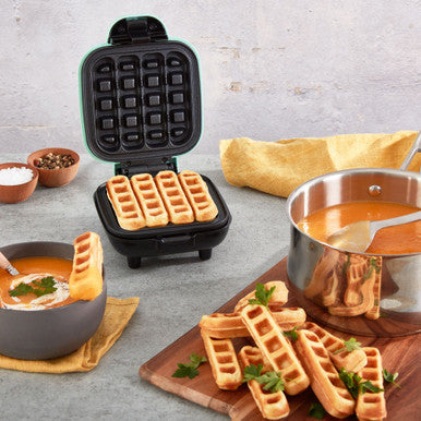 Compact Nonstick Waffle Stick Maker for Fun Breakfasts & Snacks - Mega Cart