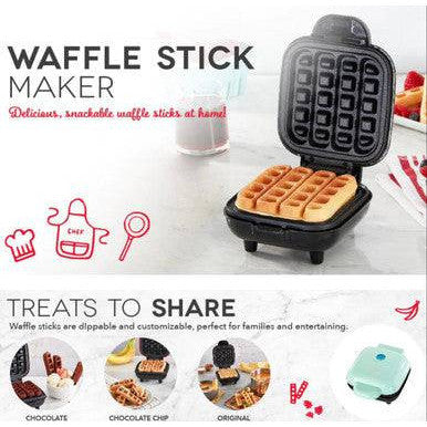Compact Nonstick Waffle Stick Maker for Fun Breakfasts & Snacks - Mega Cart