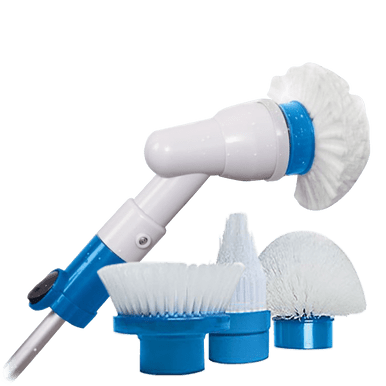 Cordless Rechargeable Spin Scrubber - 300 RPM Power Cleaner - Mega Cart