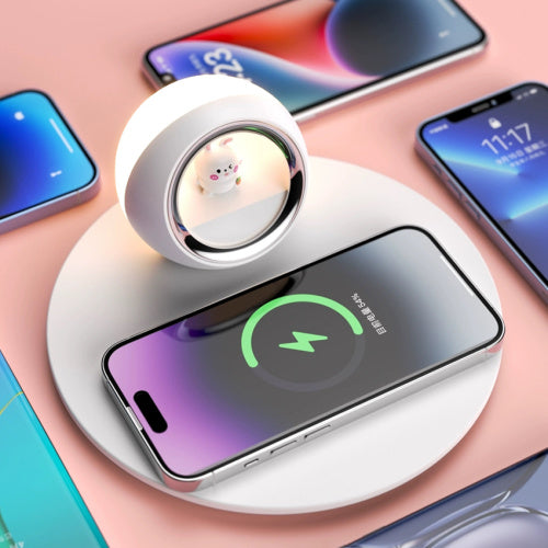 Creative Wireless Charger With Night Light - Mega Cart
