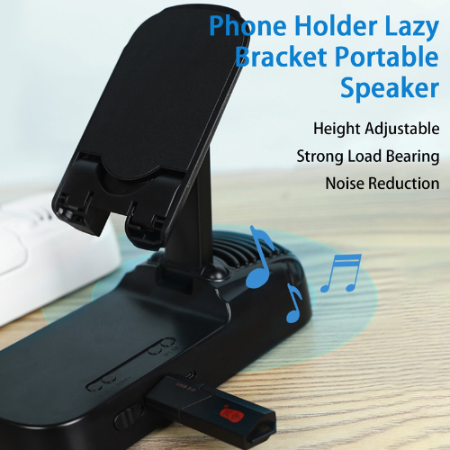 Desktop Phone Holder with Bluetooth Speaker - Mega Cart