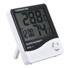 Digital Thermometer & Hygrometer with LCD Display & Alarm Function - Mega Cart